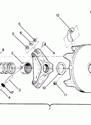 DRIVE CLUTCH  Trail (4919281928019A)