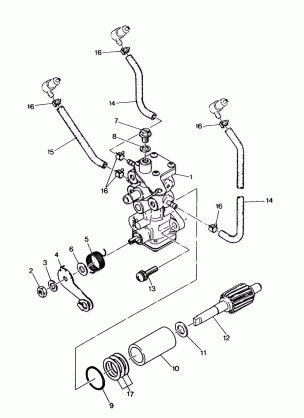 OIL PUMP 650 (4919261926029A)