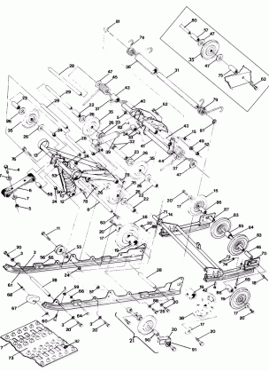 SUSPENSION WideTrak (4919301930015A)