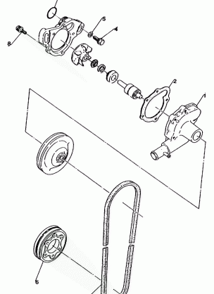 WATER PUMP WideTrak (4919301930030A)