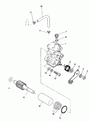 OIL PUMP  Star Lite (4919311931033A)