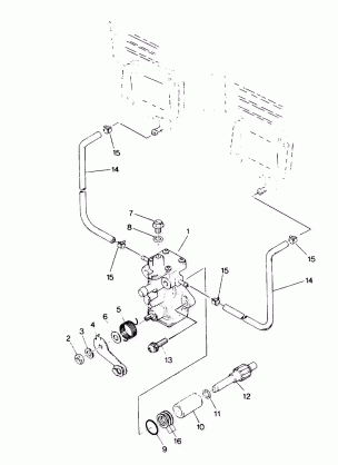 OIL PUMP Indy Lite (4919311931034A)