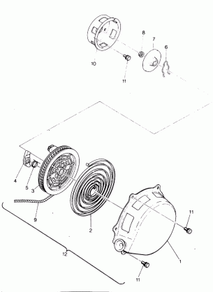 RECOIL STARTER  Star Lite (4918591859031A)