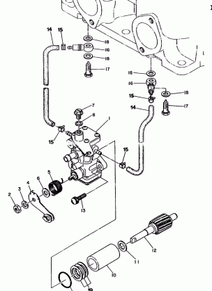 OIL PUMP-EC50PL-04-05 500 and 500 Classic (4919251925034A)