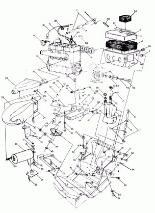 ENGINE MOUNTING 650 and 650 SKS (4919261926017A)