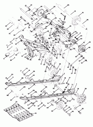 SUSPENSION 650 and 650 SKS (4919261926015A)