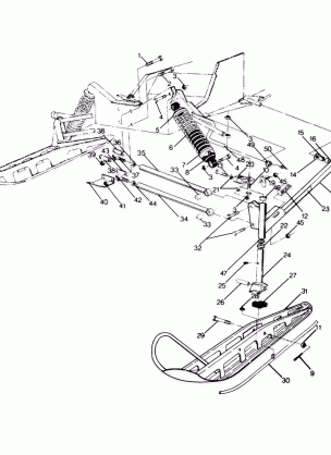 Front Suspension And Ski (4918391839007A)