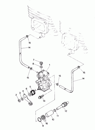 OIL PUMP Sprint ES (4916811681046A)