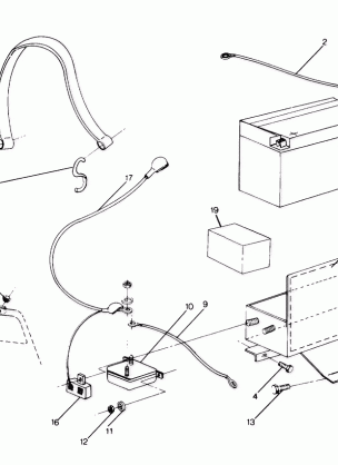 ELECTRIC START COMPONENTS 500 Classic (4916791679020A)