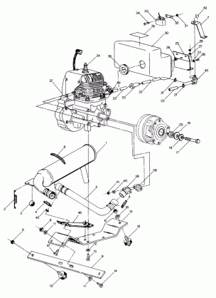 ENGINE MOUNTING StarTrak (4916811681029A)