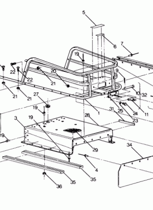 RACK AND TUNNEL EXTENSION SuperTrak Updated 2 / 90 (4917131713019A)