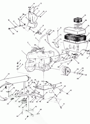 ENGINE MOUNTING Trail Updated 2 / 90 (4916831683017A)