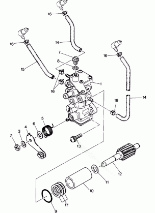 OIL  PUMP 650 (4916801680029A)