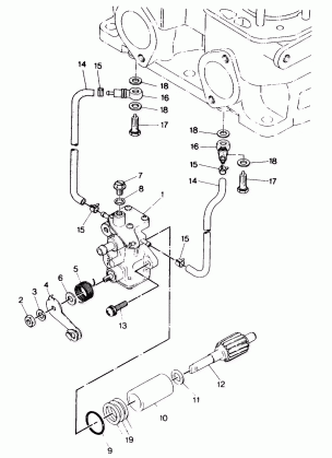 OIL PUMP 500 and 500 Classic (4916791679029A)