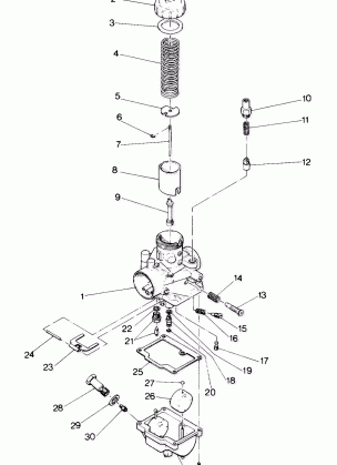 CARBURETOR Star and StarTrak (4916811681047A)