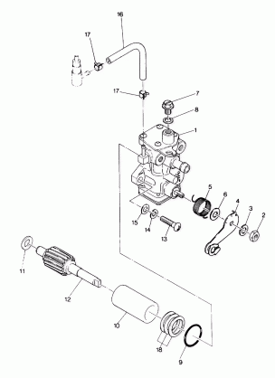 OIL  PUMP Star and StarTrak (4916811681045A)