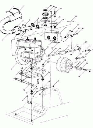 ENGINE MOUNTING Sprint ES (4916811681027A)