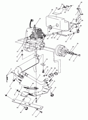 ENGINE MOUNTING Star (4916811681025A)