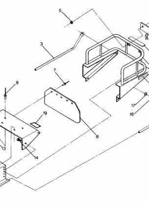 TUNNEL EXTENSION RACK StarTrak (4916811681007A)