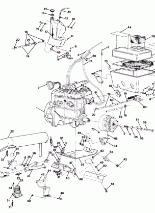 ENGINE MOUNTING (4917871787017A)