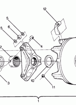 DRIVE CLUTCH Sport and Sport GT Updated 2 / 90 Sport - Serial No. to 1724860 (4916821682023A)