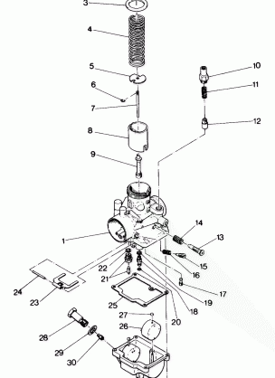 CARBURETOR Sport and Sport GT (4916821682036A)