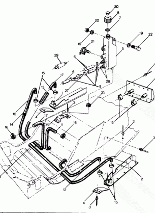 COOLING SYSTEM 500 and 500 Classic Updated 2 / 90 (4916791679019A)