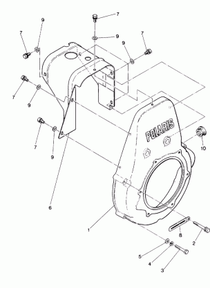 BLOWER HOUSING   Star (4915431543029A)