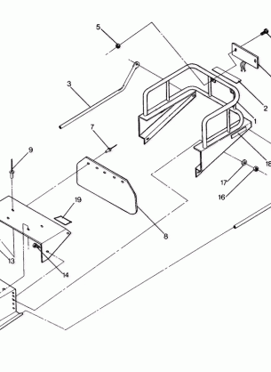 TUNNEL EXTENSION RACK  - 0891027 (4915421542A009)