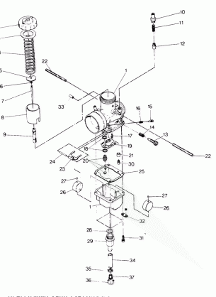 CARBURETOR    650 (4915411541057A)