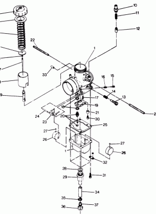 CARBURETOR 500 and 500 Classic (4915411541056A)