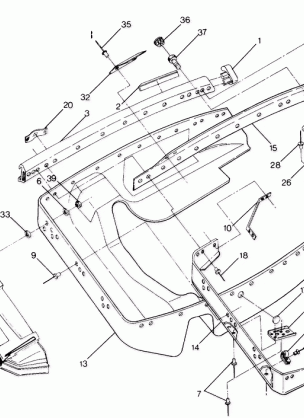 NOSE PAN 400 500 500 Classic and 650 Updated 10 / 88 (4915411541007A)