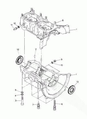 CRANKCASE Trail (4915441544023A)