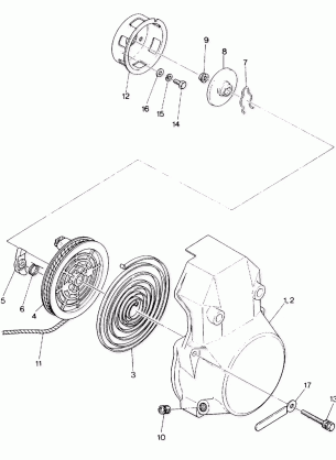 RECOIL STARTER     400 (4915411541043A)