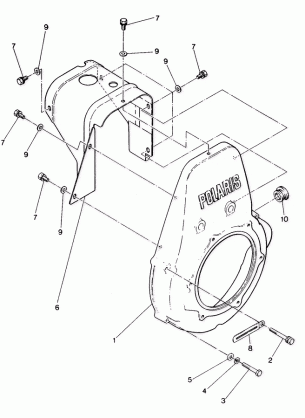 BLOWER HOUSING - 0891027 (4915421542D004)