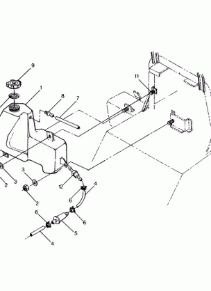 OIL TANK - 0891549 (4915421542B004)