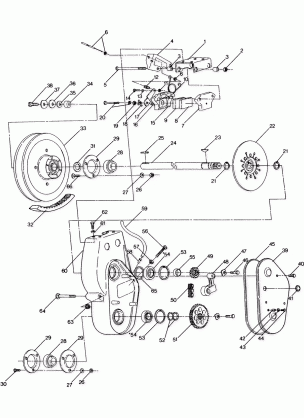 BRAKE AND CHAINCASE - 0891027 (4915421542B009)