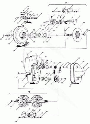 BRAKE AND CHAINCASE Trail (4915441544013A)