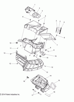 ENGINE AIR INTAKE SYSTEM - S15DF6PEL (49SNOWAIR15PROS)