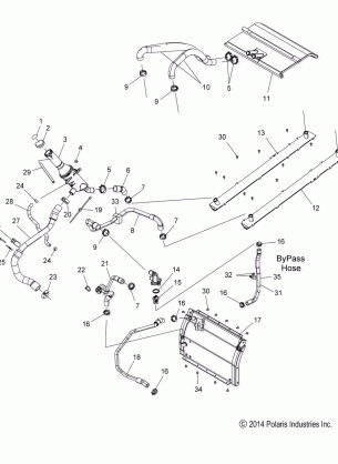 ENGINE COOLING SYSTEM - S15DF6PEL (49SNOWCOOLING156PROS)