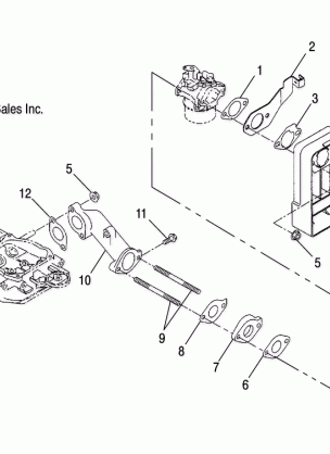 ENGINE AIR INTAKE SYSTEM - S15WB1ASA / AEA (4997579757B05)