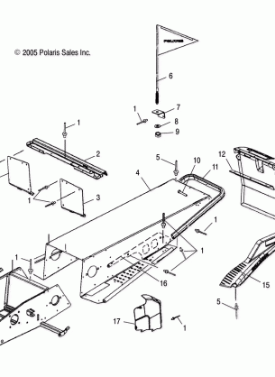 CHASSIS TUNNEL and BULKHEAD - S15WB1ASA / AEA (4997579757A03)