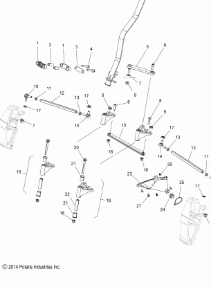 STEERING LOWER - S15DF6PEL (49SNOWSTEERINGLWR15PROS)