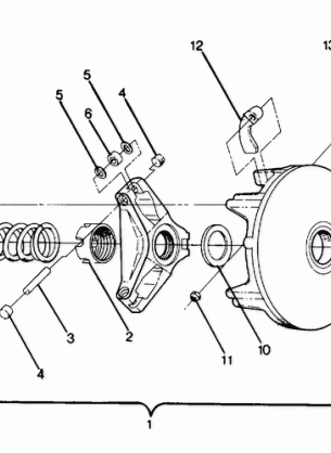 DRIVE CLUTCH  Sport and Trail (4914161416021A)