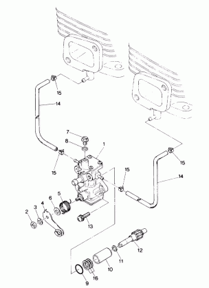 OIL PUMP Sprint E / S (4914151415034A)