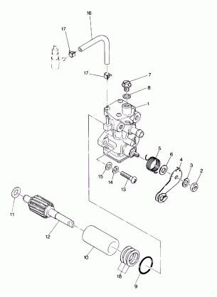 OIL PUMP Star (4914151415033A)