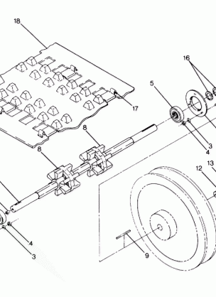 DRIVE TRAIN Star and Sprint E / S (4914151415012A)