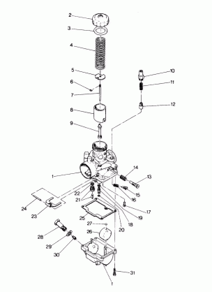 CARBURETOR  LTR (4914141414047A)