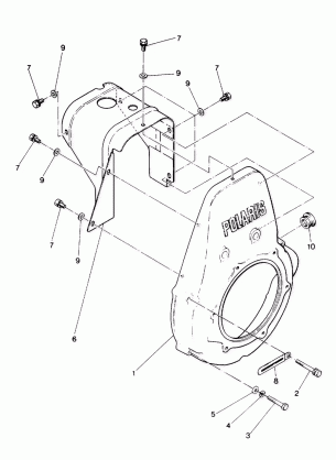 BLOWER HOUSING STARTRAK (4914141414046A)