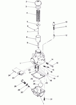 CARBURETOR STARTRAK (4914141414048A)